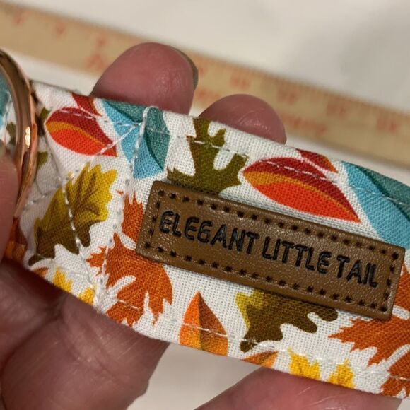 FALL Dog collar & bow tie for males or females adjustable - Picture 12 of 12